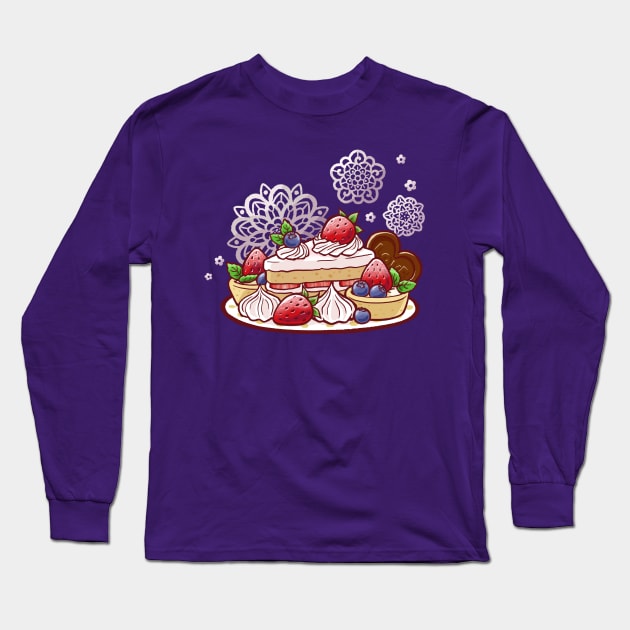 Strawberry Shortcake Long Sleeve T-Shirt by norinoko